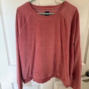 GAP Dusty Rose Crewneck Sweatshirt | Size XL | Soft Lounge Pullover